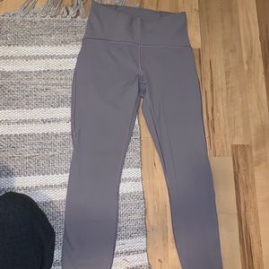 Dusty Mauve Lululemon 25” Leggings